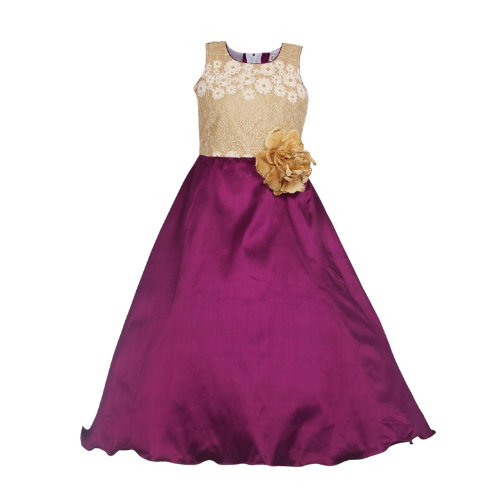 My Lil Princess Blossom Purple Gown
